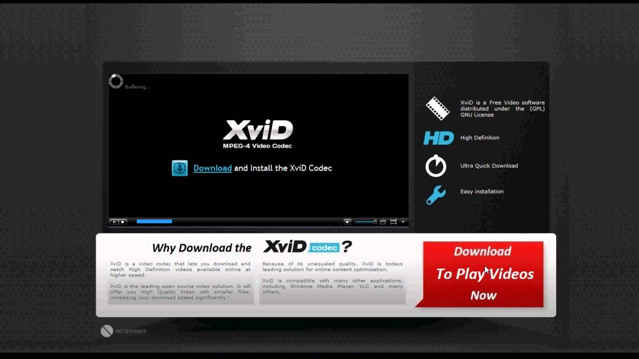 xvid codec mac download